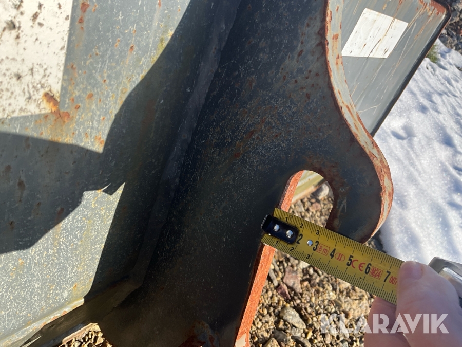 Planeringsskopa 1500mm med Kramerfäste