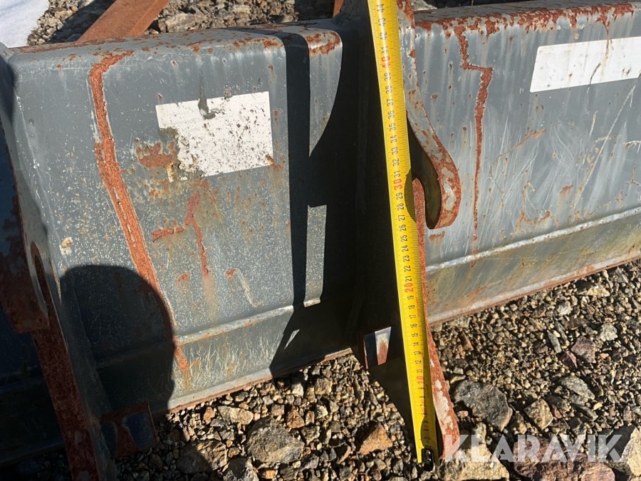 Planeringsskopa 1500mm med Kramerfäste