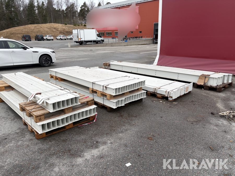 Stålbalkar till entresol