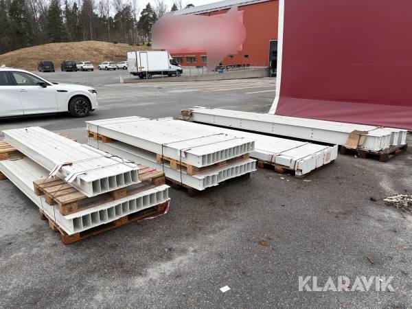 Stålbalkar till entresol