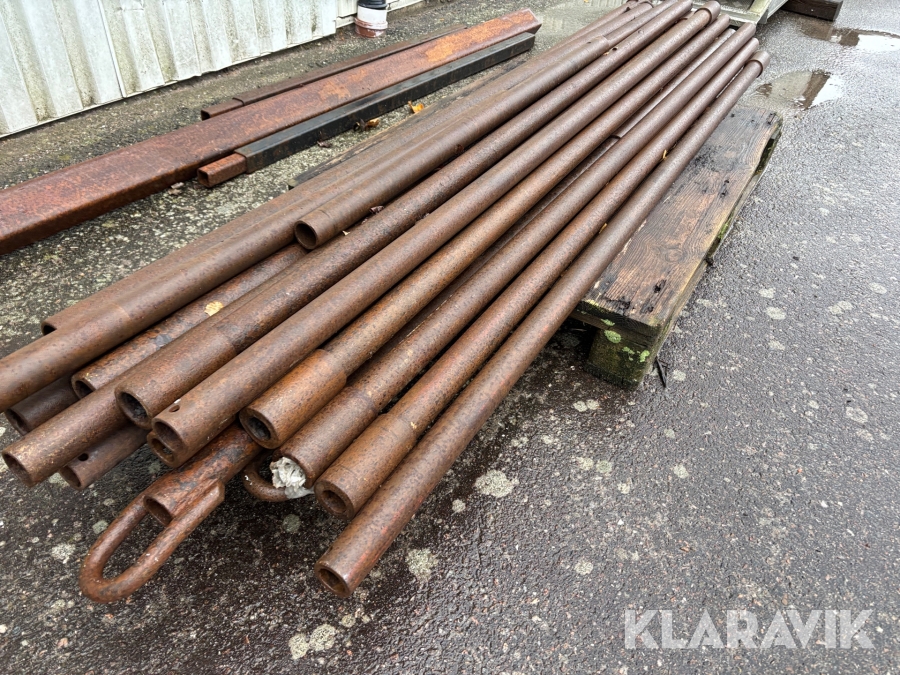 Järnstakar 62mm 19st