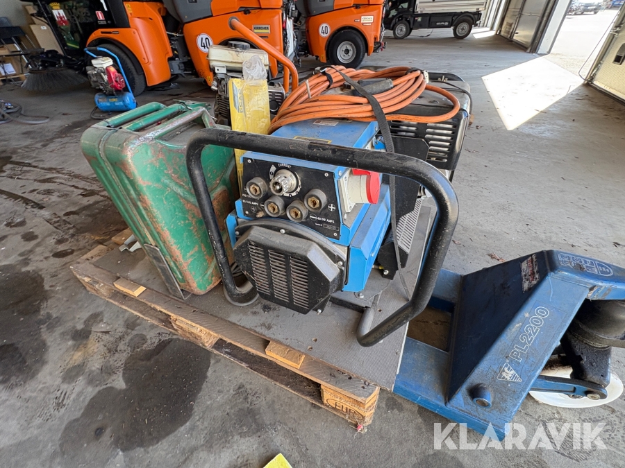 Motorsvets GS GenSet MPM 5/190 I-EB/H Samt kompressor
