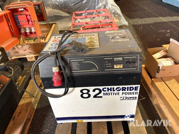 Batteriladdare till truck Chloride 21 super 48 V / 120 A