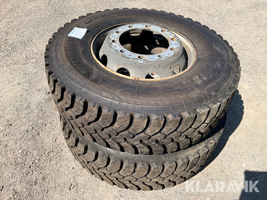 Lastbilsdäck Michelin X Works 315/80R22,5 2st