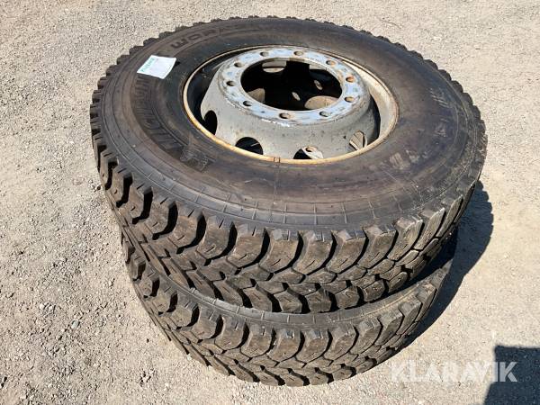 Lastbilsdäck Michelin X Works 315/80R22,5 2st