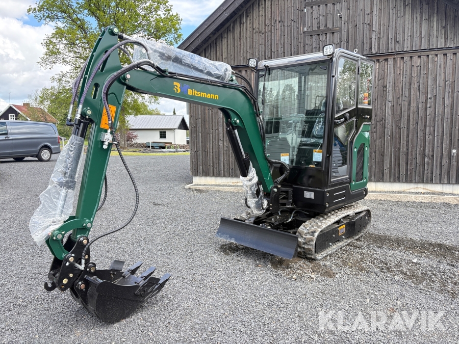 Grävmaskin Bitsmann BSM25 med Kubotamotor