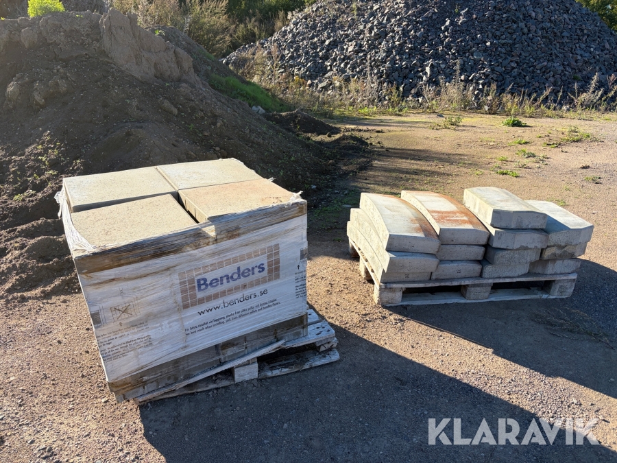 Plattor och kantsten Benders