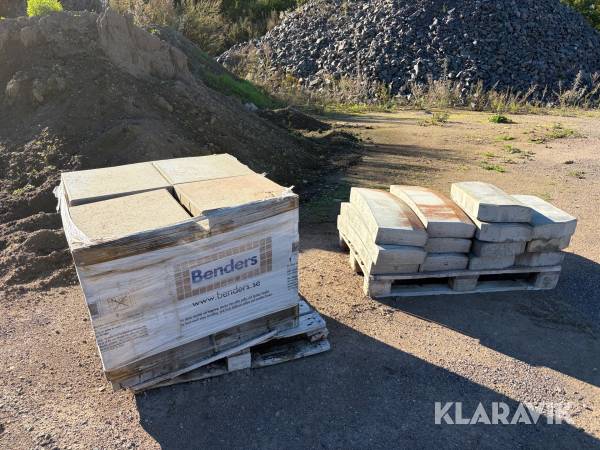 Plattor och kantsten Benders