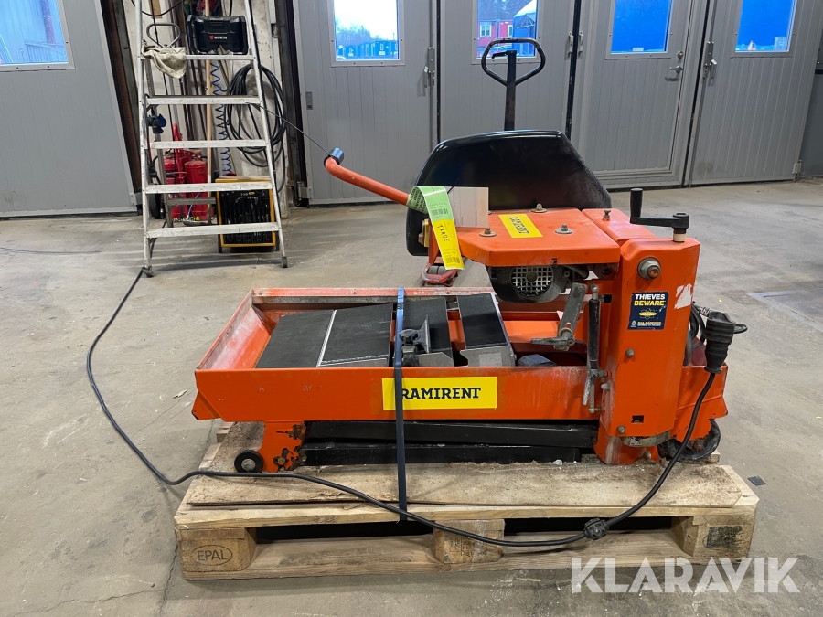 Kapmaskin el sten, betong, tegel Husqvarna TS 400F