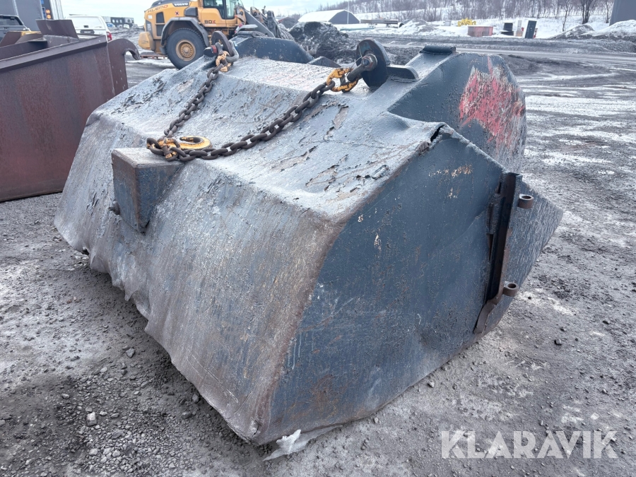 Referensvikt för lastmaskinsvåg