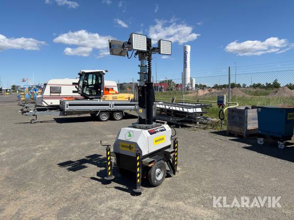 Belysningsmast TSR-light LUXTOWER4X150W