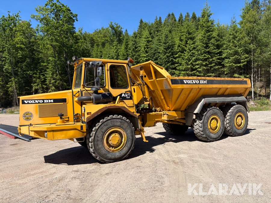 Dumper Volvo BM A25 6x6