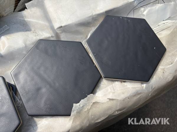 Klinker Tonalite Hexagon Matt ca 35kvm