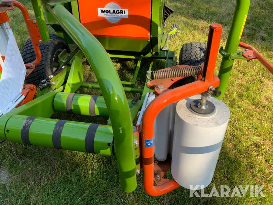 Klaravik Auktioner | Minirundbalspress Wolagri R500 kombi
