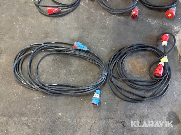 Kabel 16amp 2 st