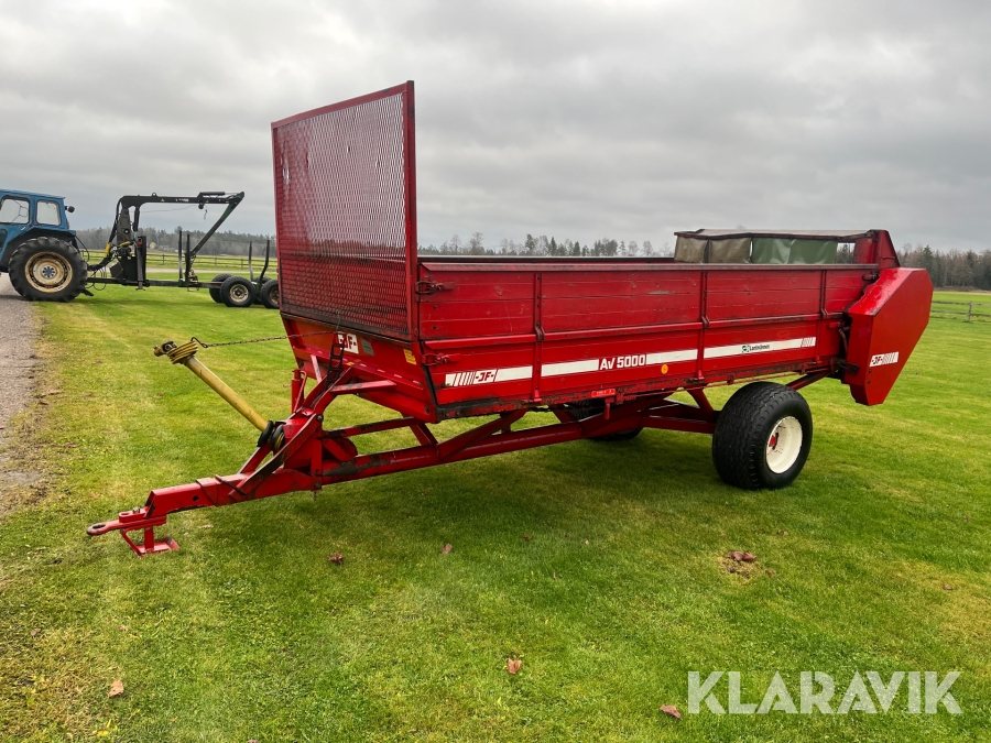 Fastgödselspridare/Kombivagn JF AV 5000