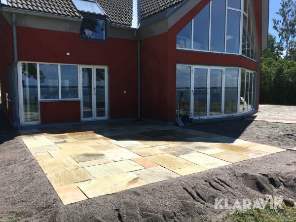 Kalksten 6st pall ca 120m2