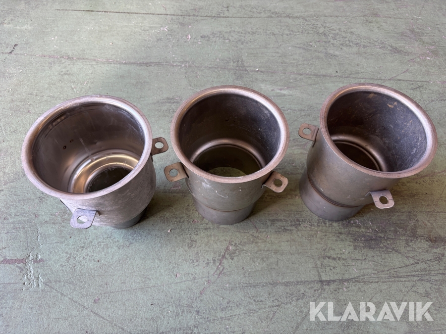 Rostfria brunnar 3st