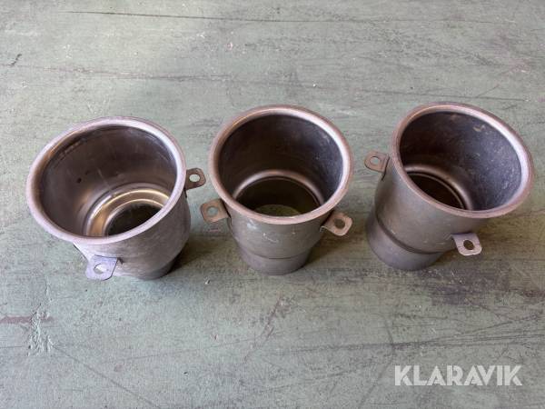 Rostfria brunnar 3st