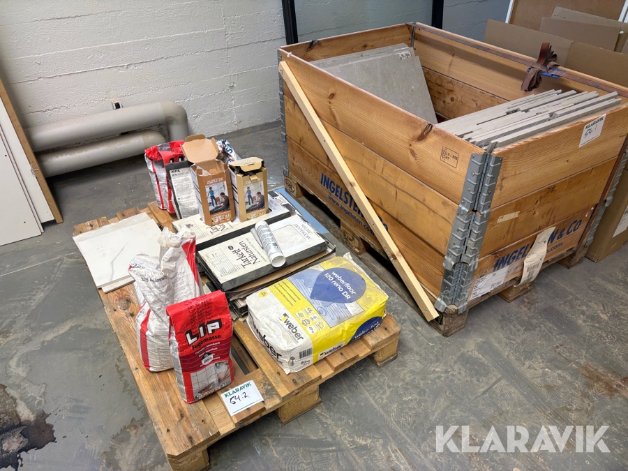 Blandat kakel, fix & fog 2st pall