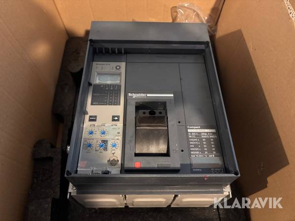 Effektströmbrytare Schneider Electric Compact NS800 N Micrologic 5.0A