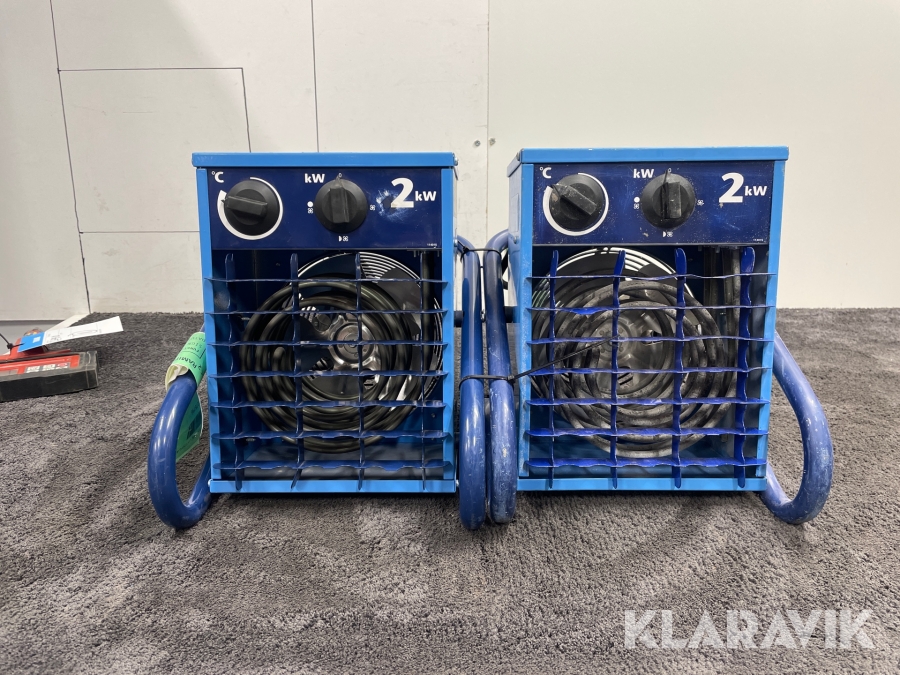 Varmluftsfläktar El-Björn VF 21 A 2st