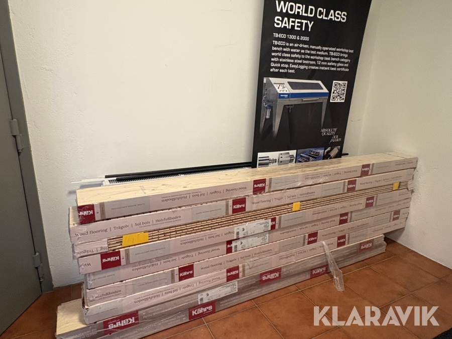 Parkettgolv Kährs Lecco 3 strip