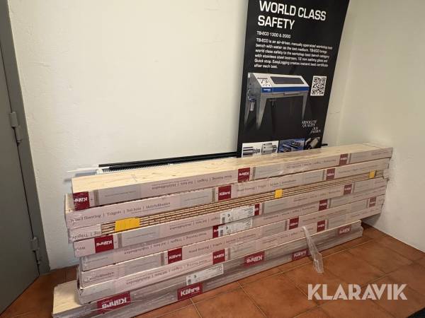 Parkettgolv Kährs Lecco 3 strip
