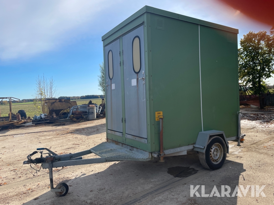 WC Bod på hjul Pactosan