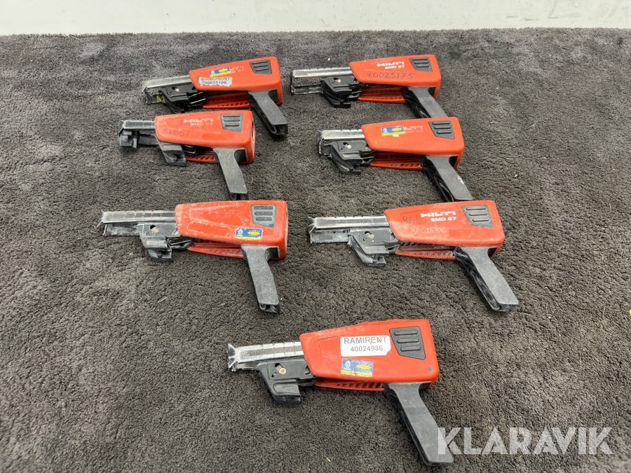 Defekta skruvautomater Hilti SMD 57