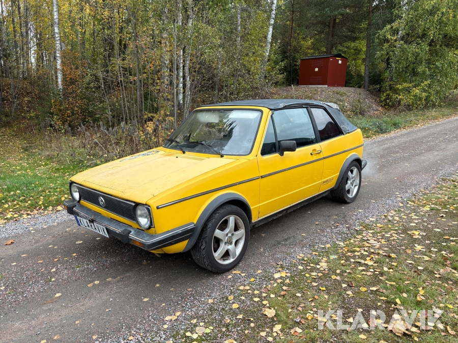 Veteranbil Volkswagen Golf Cabriolet