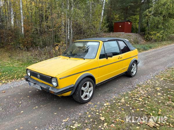 Veteranbil Volkswagen Golf Cabriolet