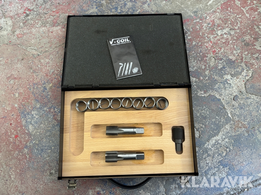 Gängsats V-Coil R 3/4