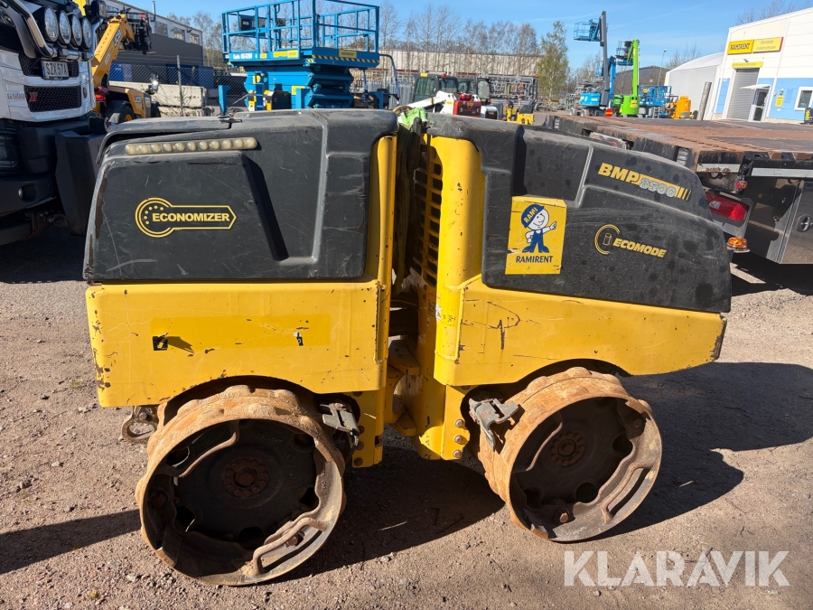 Vält Bomag BMP8500 fjärrstyrd