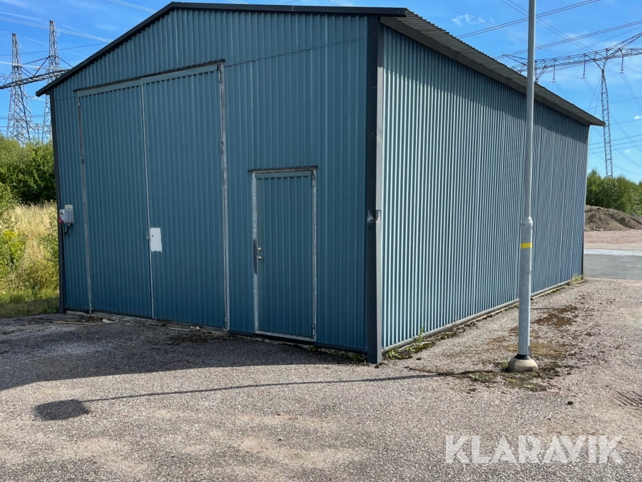 Plåtförråd 48m2