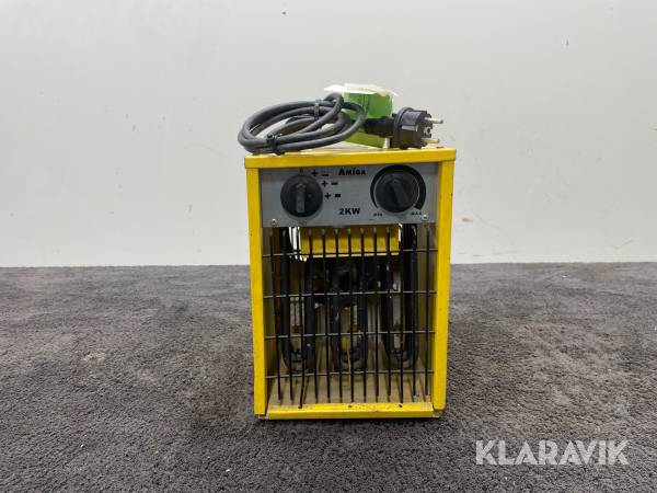 Varmluftsfläkt Amiga 2 KW