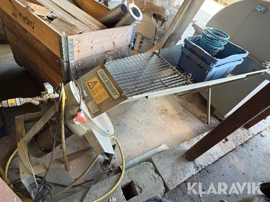 Golfbollstvätt med matarband Range Servant BT