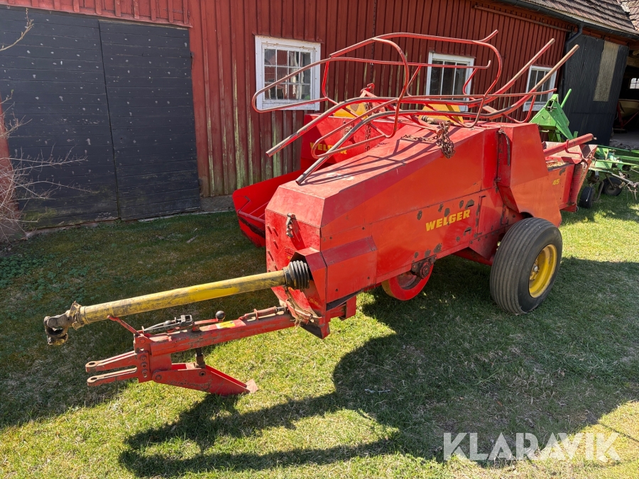 Småbalspress Welger AP 45