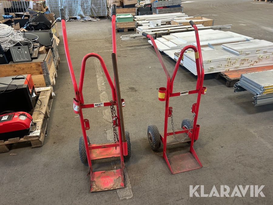 Flaskkärror 2 st