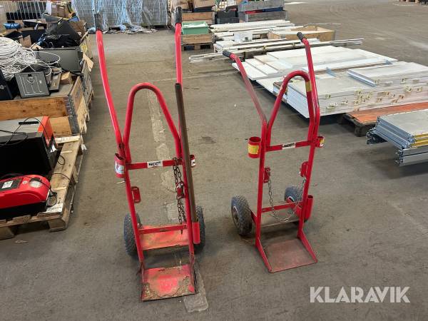 Flaskkärror 2 st