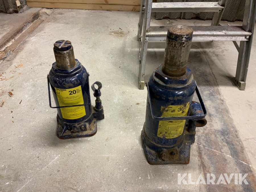 Domkraft Biltema 2 st