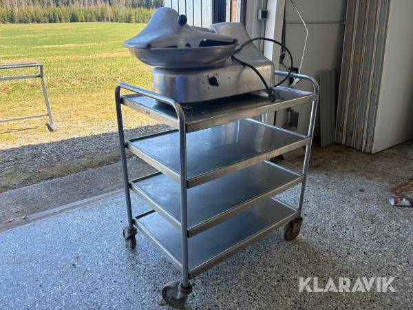 Snabbhack Scharfen med vagn