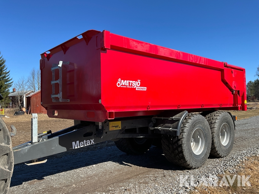 Dumpervagn Metsjö Metax 14,2 m3