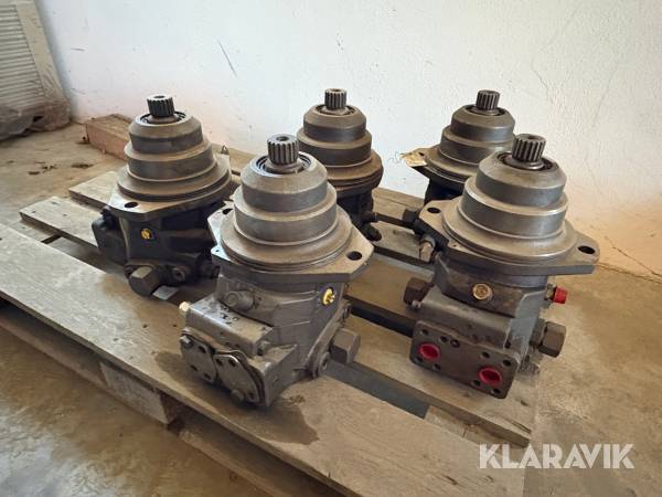 Drivmotorer till larv maskiner Volvo/ Åkerman Rexroth hydraulisk axialkolvmotor