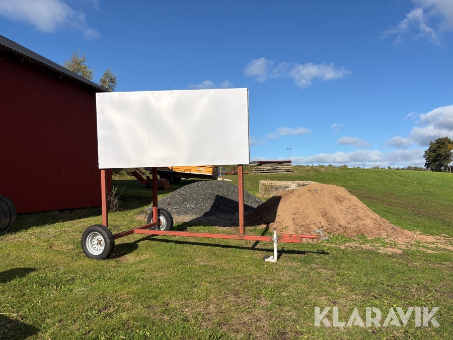 Skyltvagn/reklamvagn