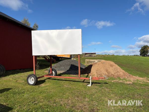 Skyltvagn/reklamvagn