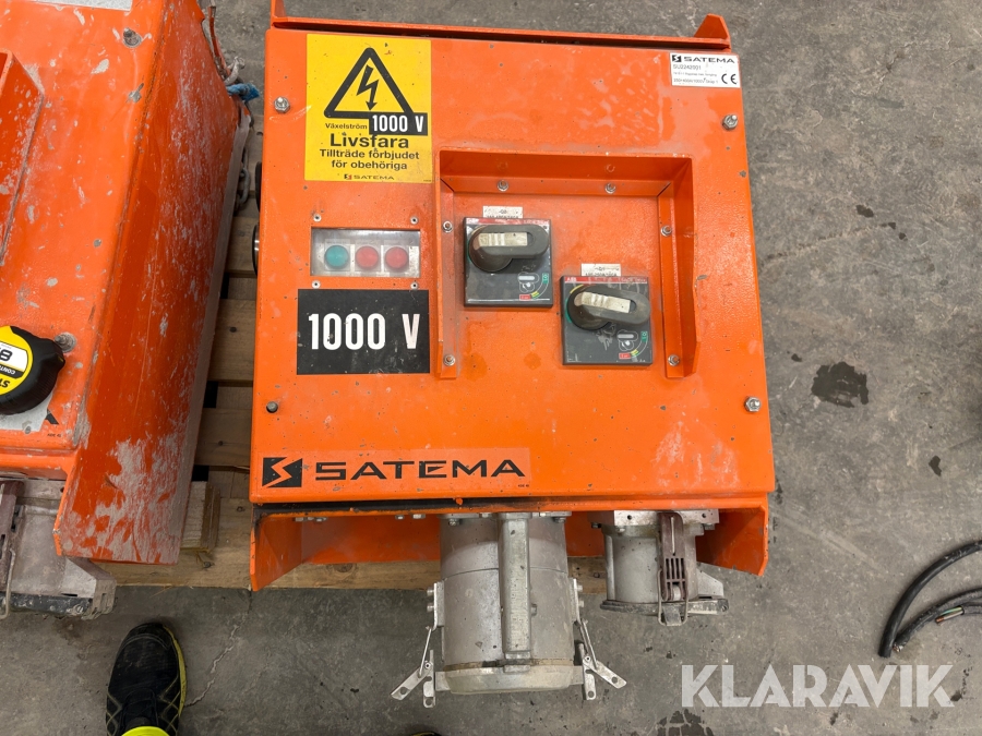 Riggskåp med mekanisk förregling Satema SU2242001