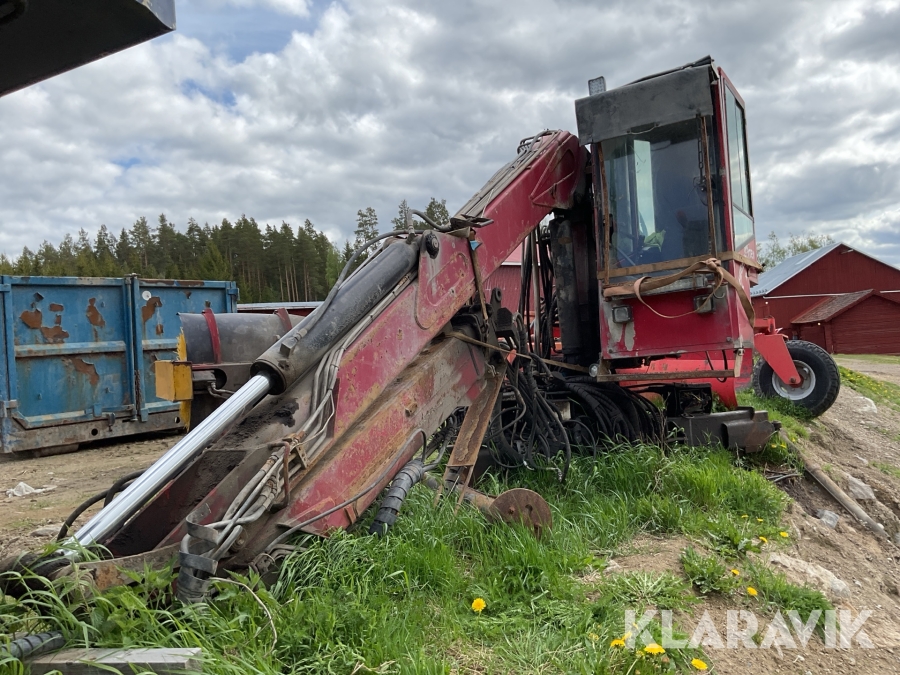 Timmerkran V-kran med grip