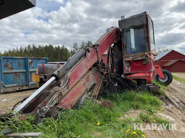 Timmerkran V-kran med grip