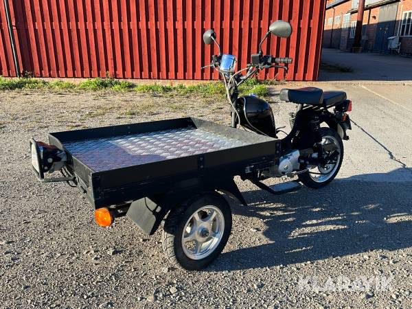 Flakmoped Grålle